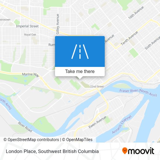 London Place map
