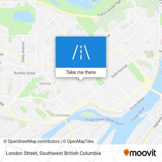 London Street map