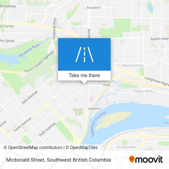 Mcdonald Street plan