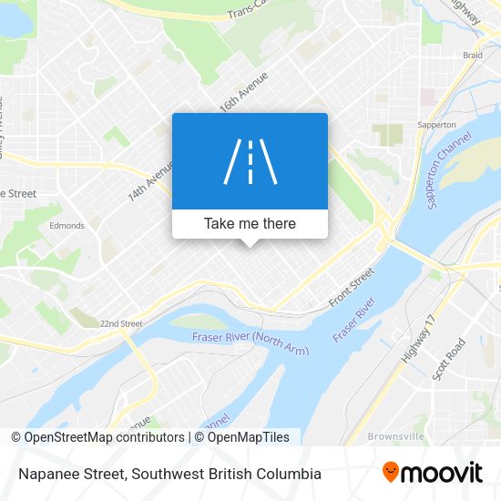 Napanee Street plan
