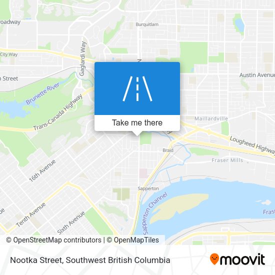 Nootka Street map