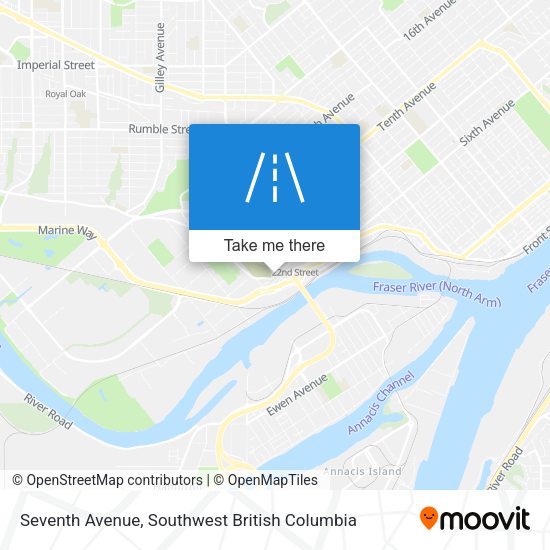 Seventh Avenue map
