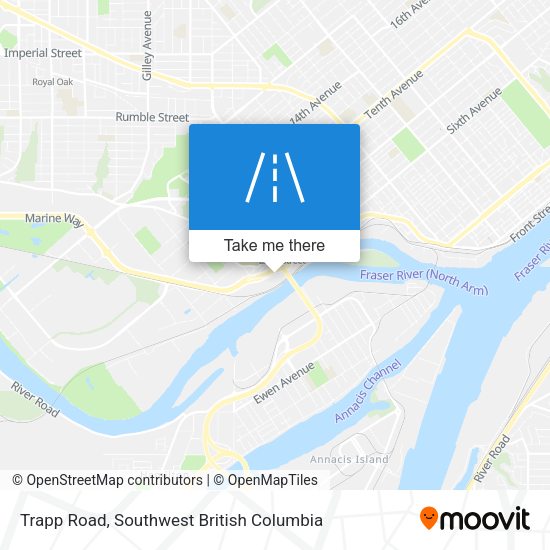 Trapp Road map