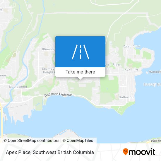Apex Place map