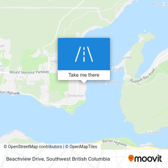 Beachview Drive map