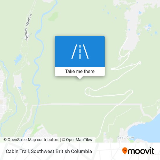 Cabin Trail map