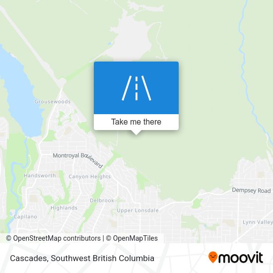 Cascades map