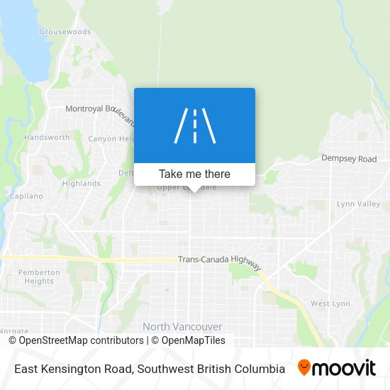 East Kensington Road plan