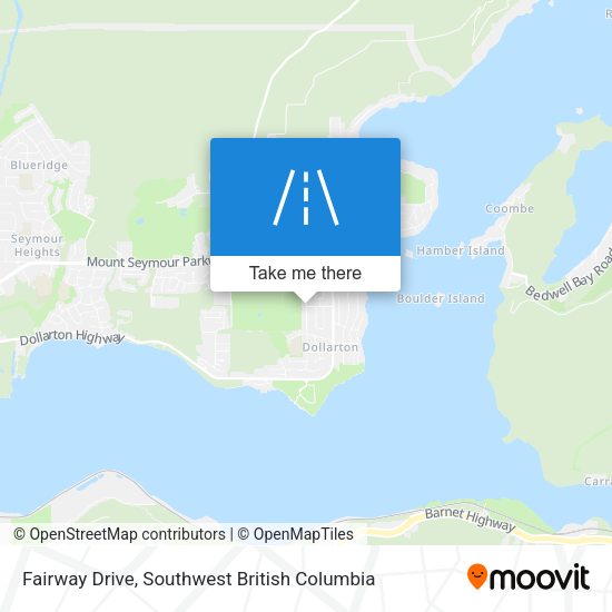 Fairway Drive map