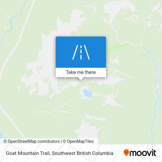 Goat Mountain Trail plan