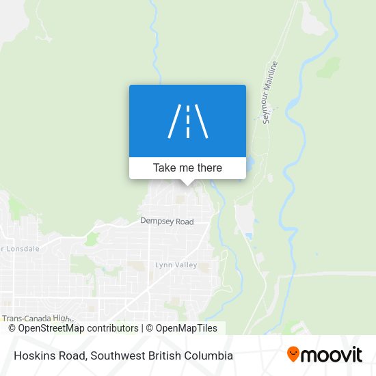 Hoskins Road map