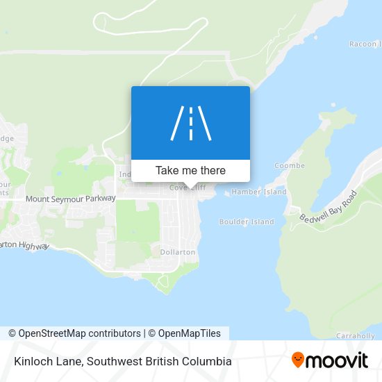 Kinloch Lane map