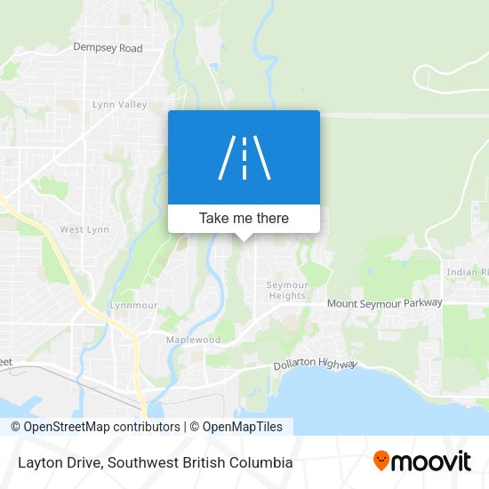 Layton Drive map