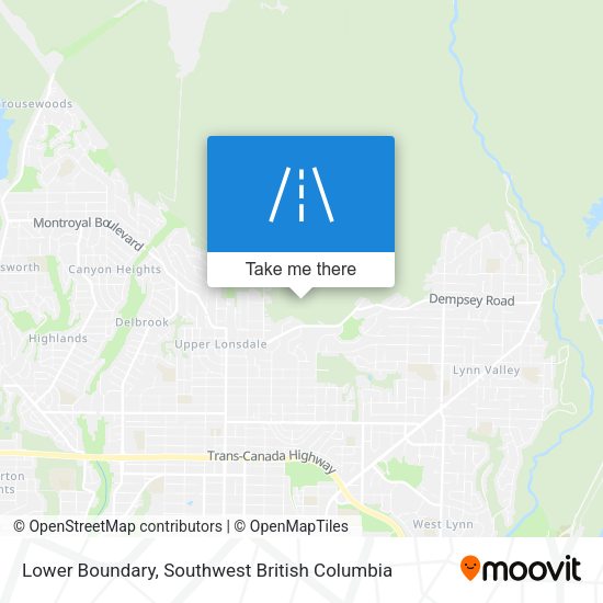 Lower Boundary map