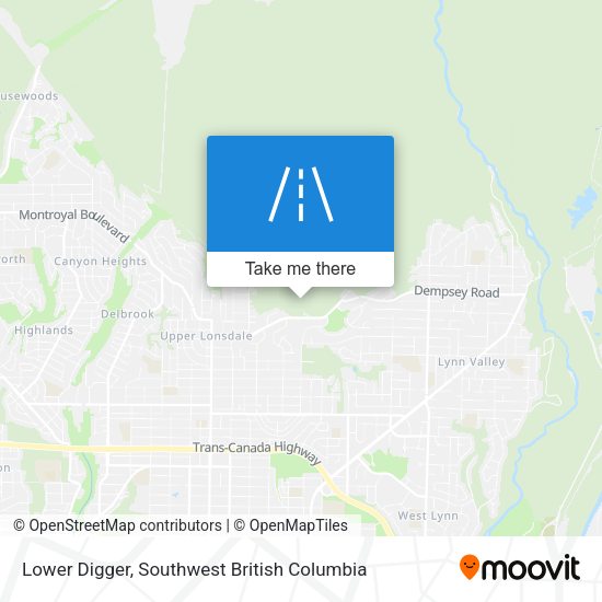 Lower Digger map