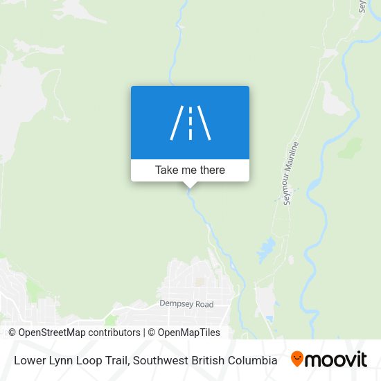 Lower Lynn Loop Trail map
