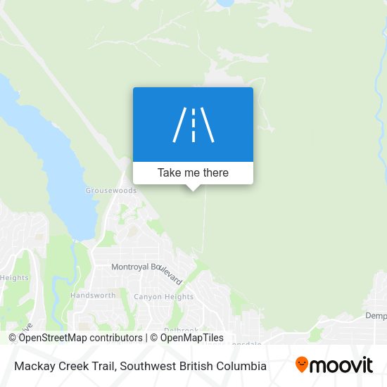 Mackay Creek Trail plan