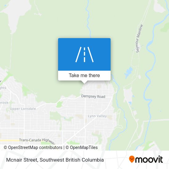 Mcnair Street map