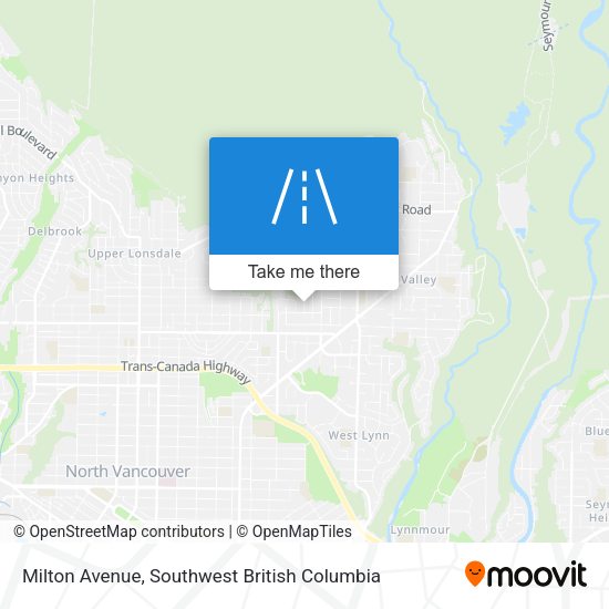 Milton Avenue plan