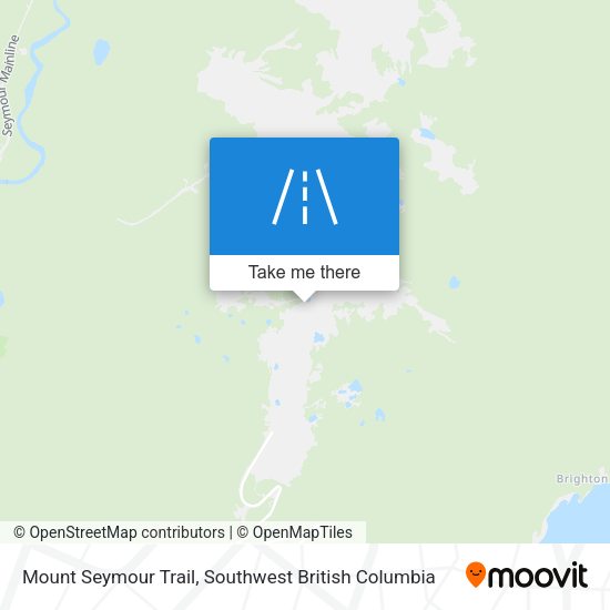 Mount Seymour Trail map