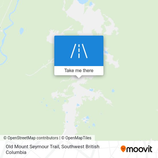 Old Mount Seymour Trail map
