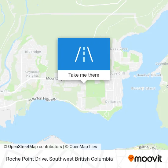 Roche Point Drive map