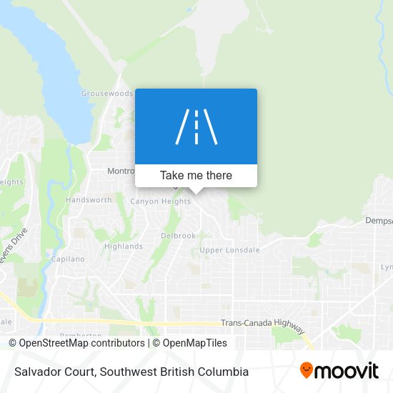 Salvador Court plan