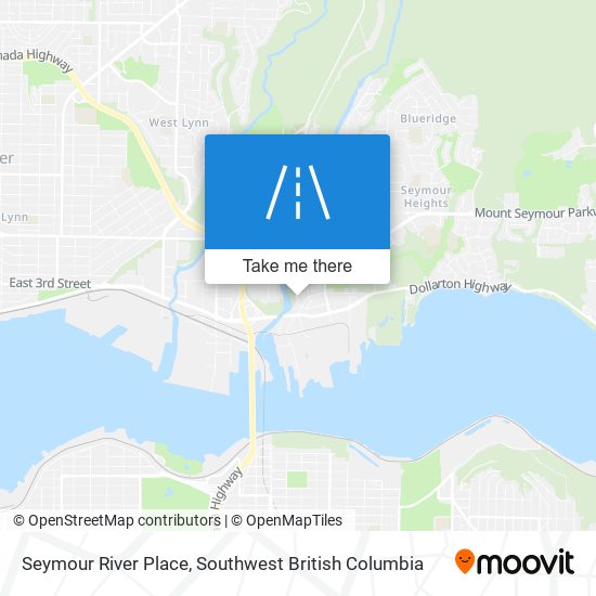 Seymour River Place map