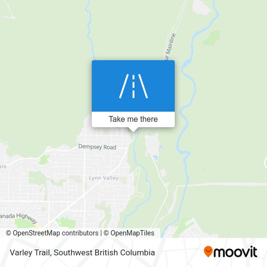 Varley Trail map