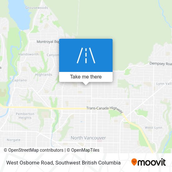 West Osborne Road plan