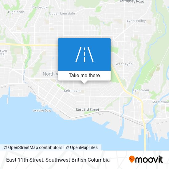 East 11th Street plan
