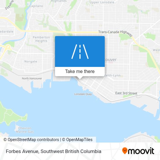 Forbes Avenue map