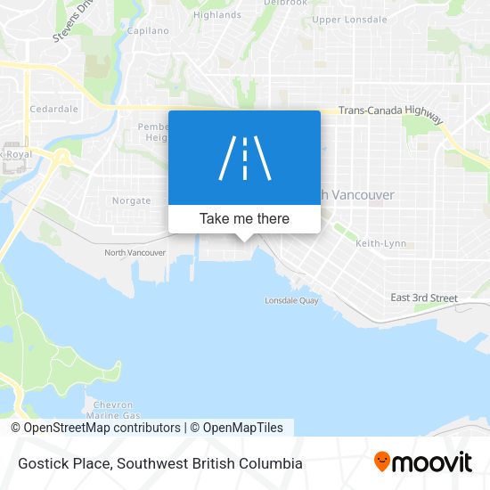 Gostick Place plan