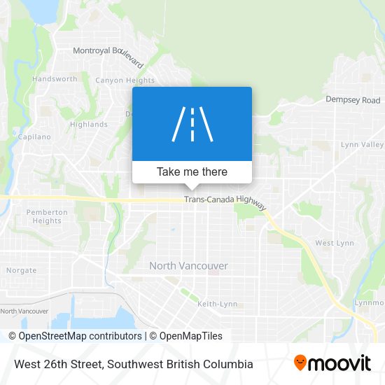 West 26th Street plan