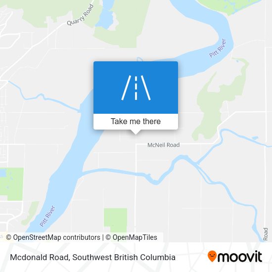 Mcdonald Road plan