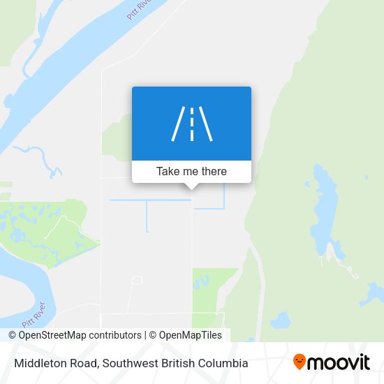 Middleton Road map