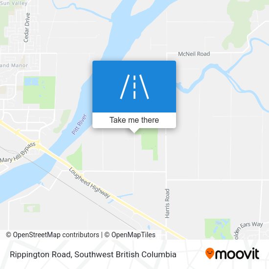 Rippington Road map