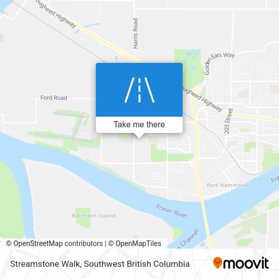 Streamstone Walk map
