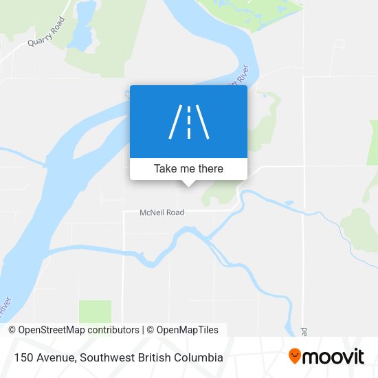 150 Avenue map
