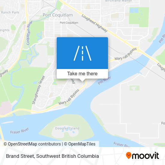 Brand Street map