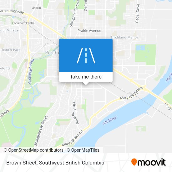 Brown Street plan