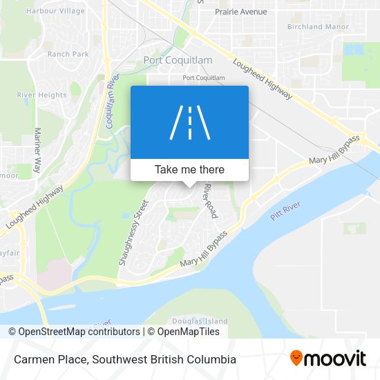 Carmen Place map