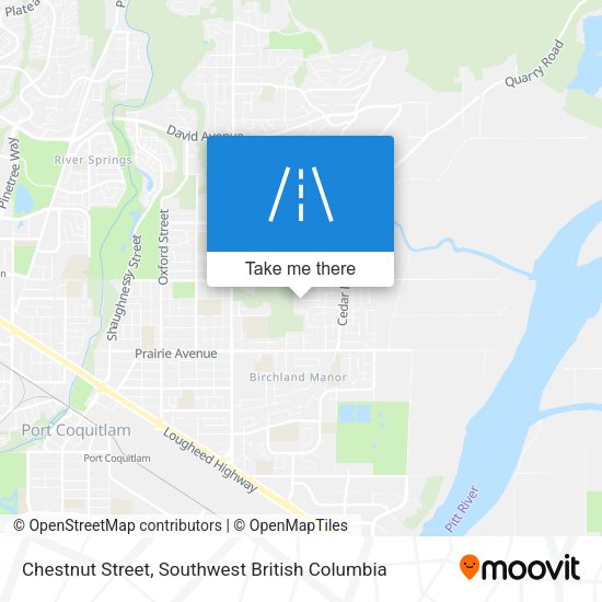 Chestnut Street plan
