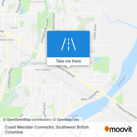 Coast Meridian Connector plan