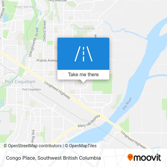 Congo Place map