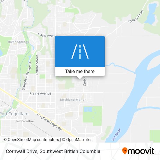 Cornwall Drive plan