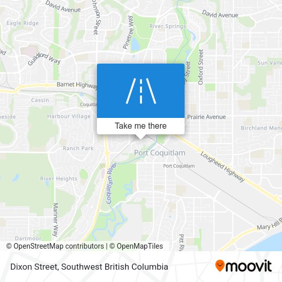 Dixon Street map