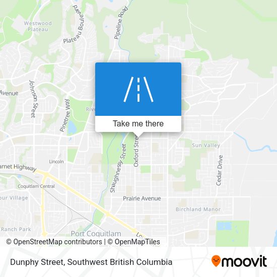 Dunphy Street map