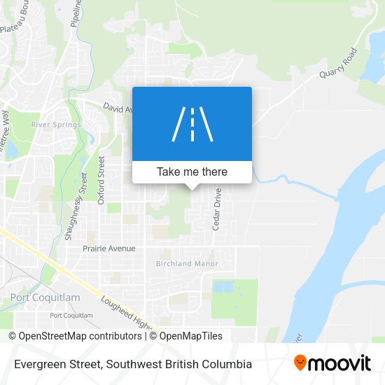Evergreen Street plan