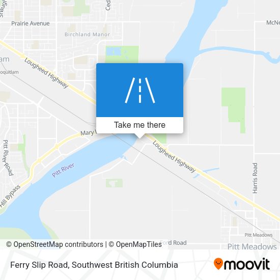 Ferry Slip Road map
